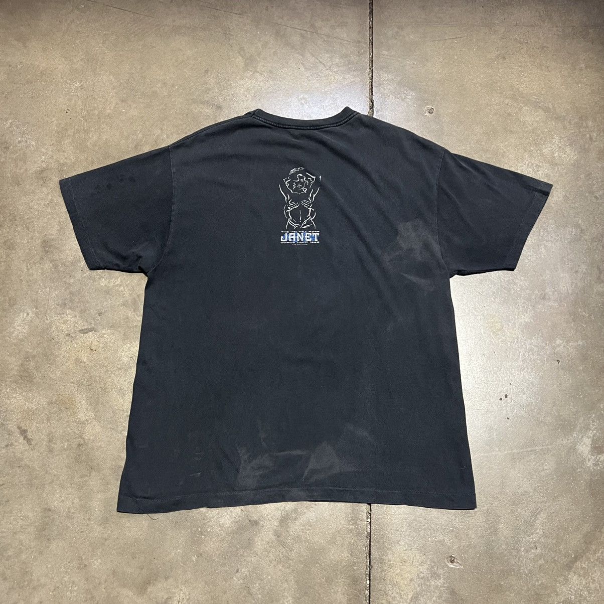Band Tees Vintage 90s Janet Jackson Velvet Rope Tour Band Tee 90s Size US XL / EU 56 / 4 - 8 Thumbnail