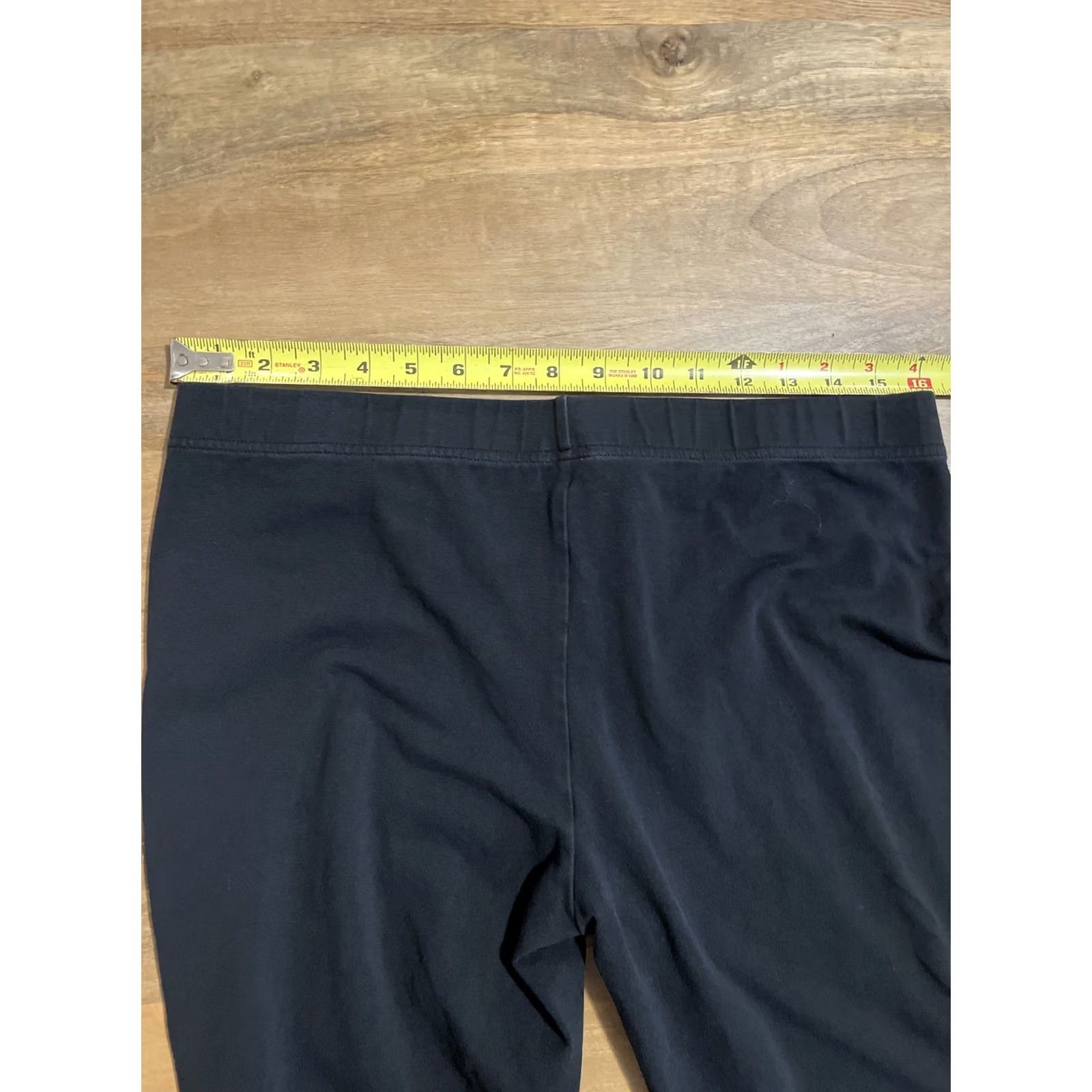 Madewell Madewell Leggings Womens XL High Rise 7/8 Length Black Workout Casual Everyday Size 40" / US 18 - 3 Thumbnail