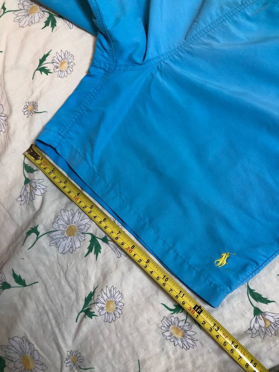 Polo Ralph Lauren Polo Ralph Lauren Mens Swim trunks Large Light Blue Size US 34 / EU 50 - 3 Thumbnail