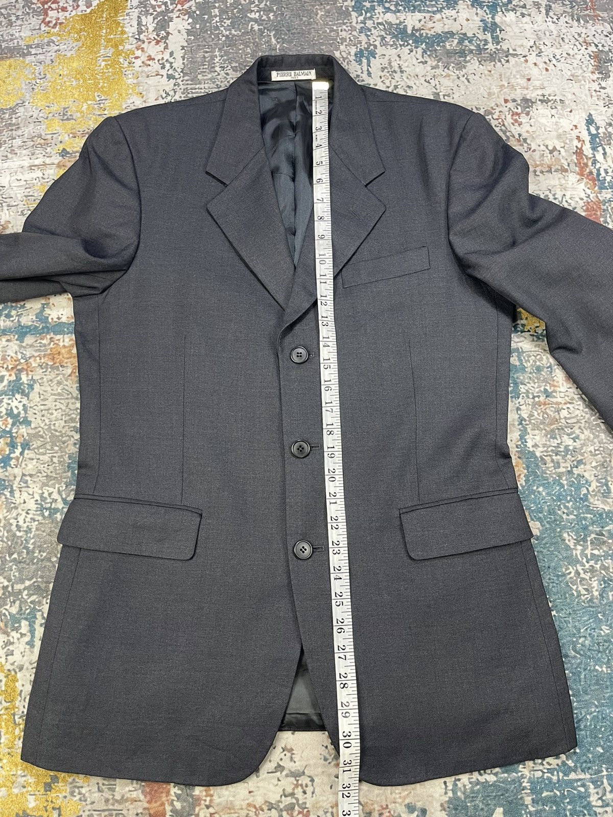 Pierre Balmain Pierre Balmain Single Breasted Notch Lapel Blazer’s Size US M / EU 48-50 / 2 - 9 Thumbnail