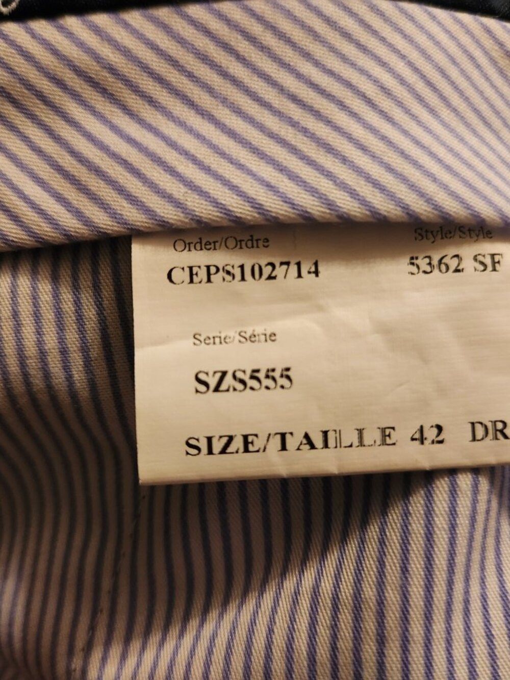 Ermenegildo Zegna ermenegildo Zegna men's 88%wool 12%silk suit 42R Size 42R - 10 Thumbnail