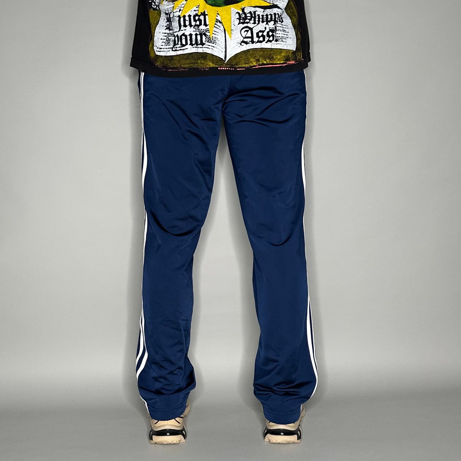 Adidas Vintage Y2K Adidas Sweatpants Mens S Relaxed Fit Navy Blue Size US 30 / EU 46 - 3 Thumbnail
