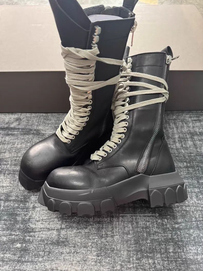 Rick Owens Rick Owens Octopus Strap Military Boots Size US 6.5 / IT 36.5 - 1 Thumbnail