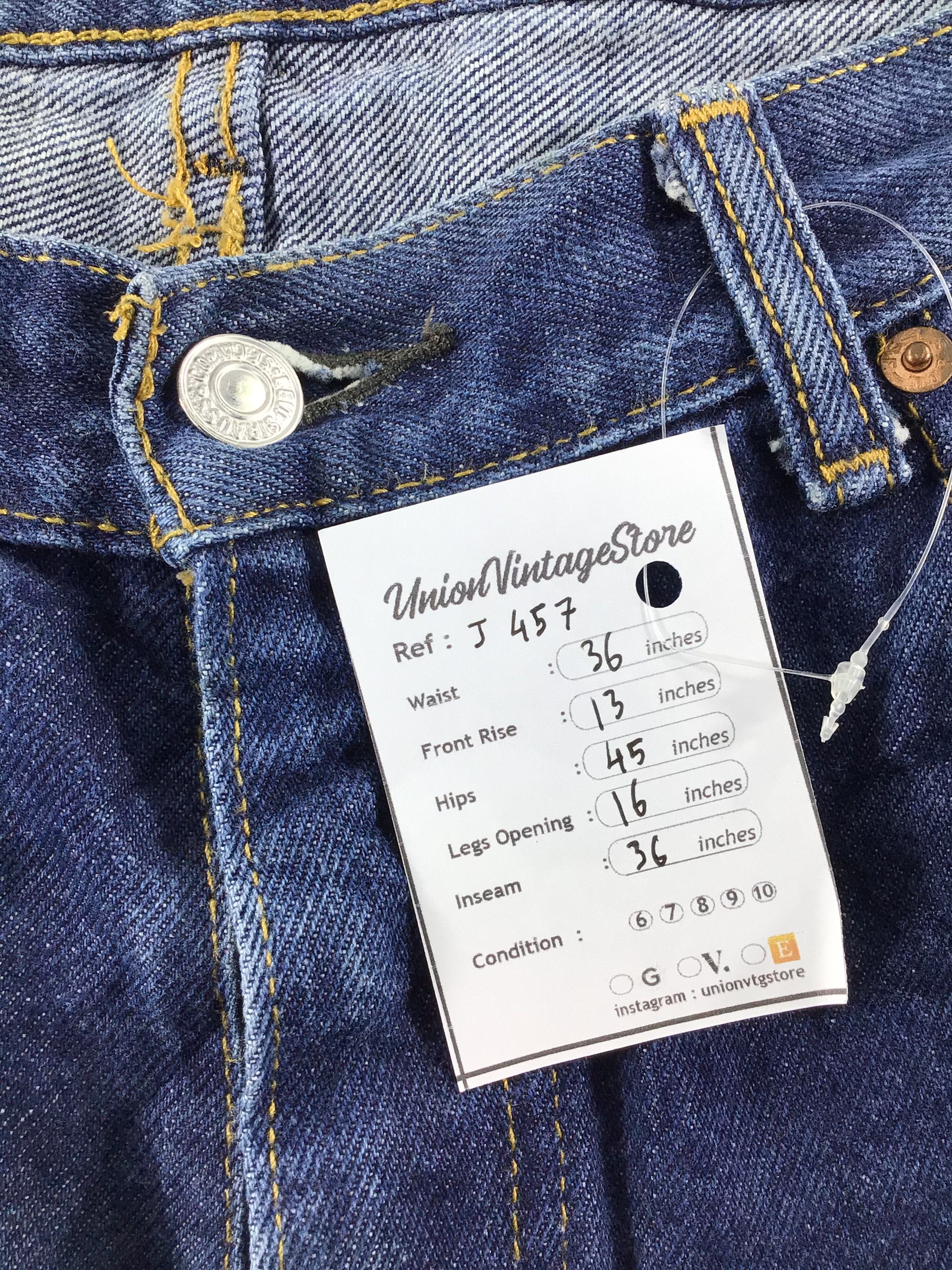 Levi's Vintage Levis 550 Jeans-J457 Size US 36 / EU 52 - 13 Thumbnail