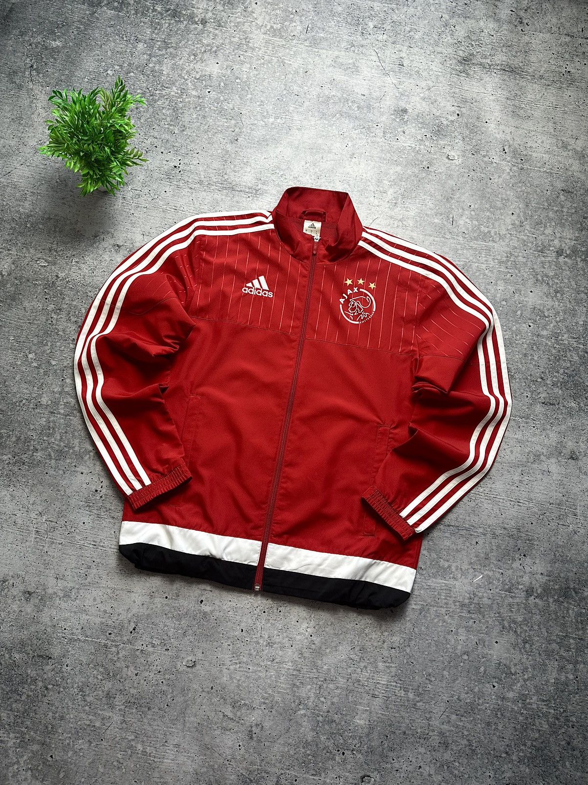 Adidas Adidas AJAX Amsterdam Soccer Football Track 2014 FIFA Jacket Size US S / EU 44-46 / 1 - 2 Thumbnail