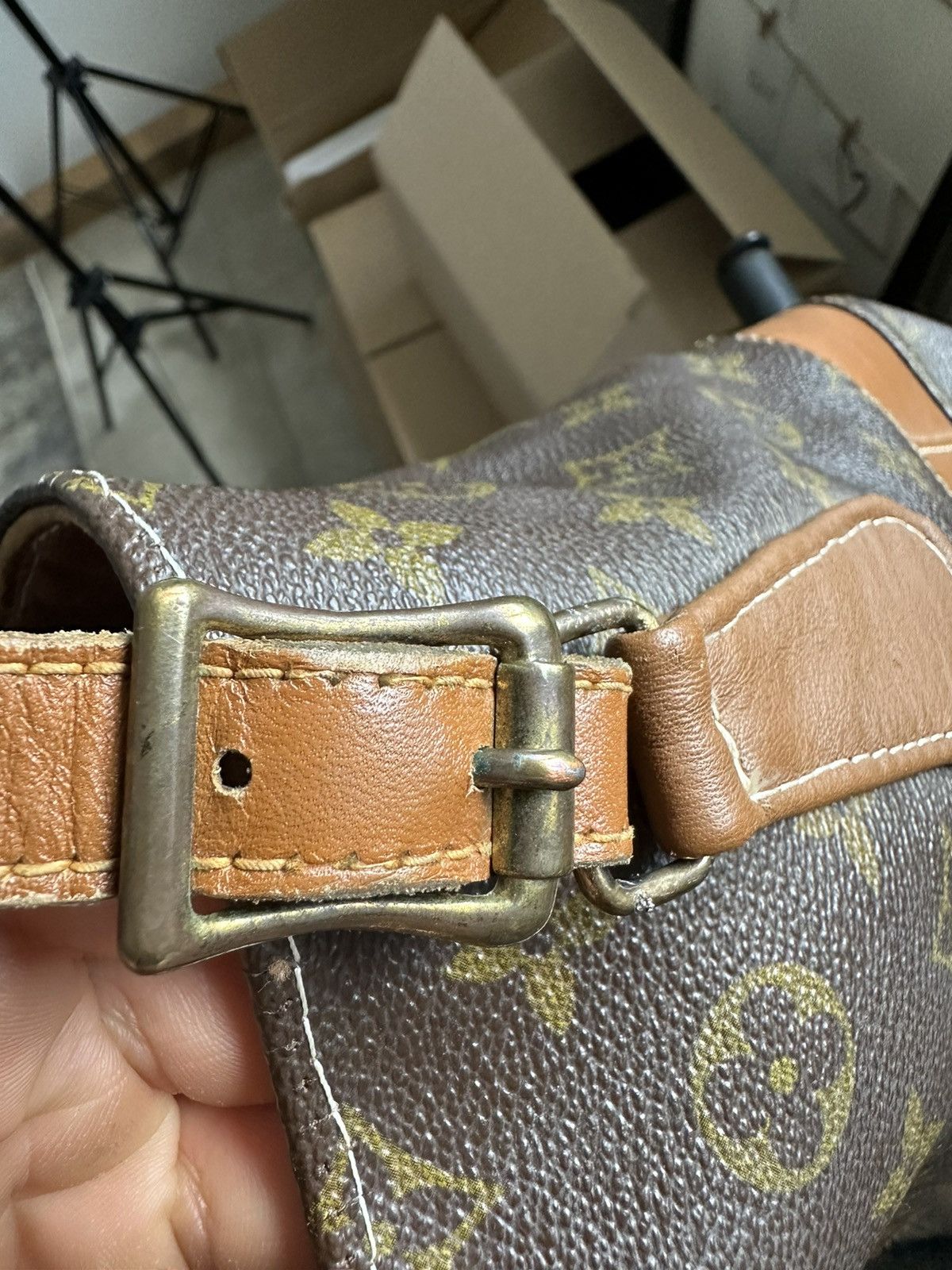 🔥 Louis Vuitton Monogram Bucket GM Bag French Co. Vintage