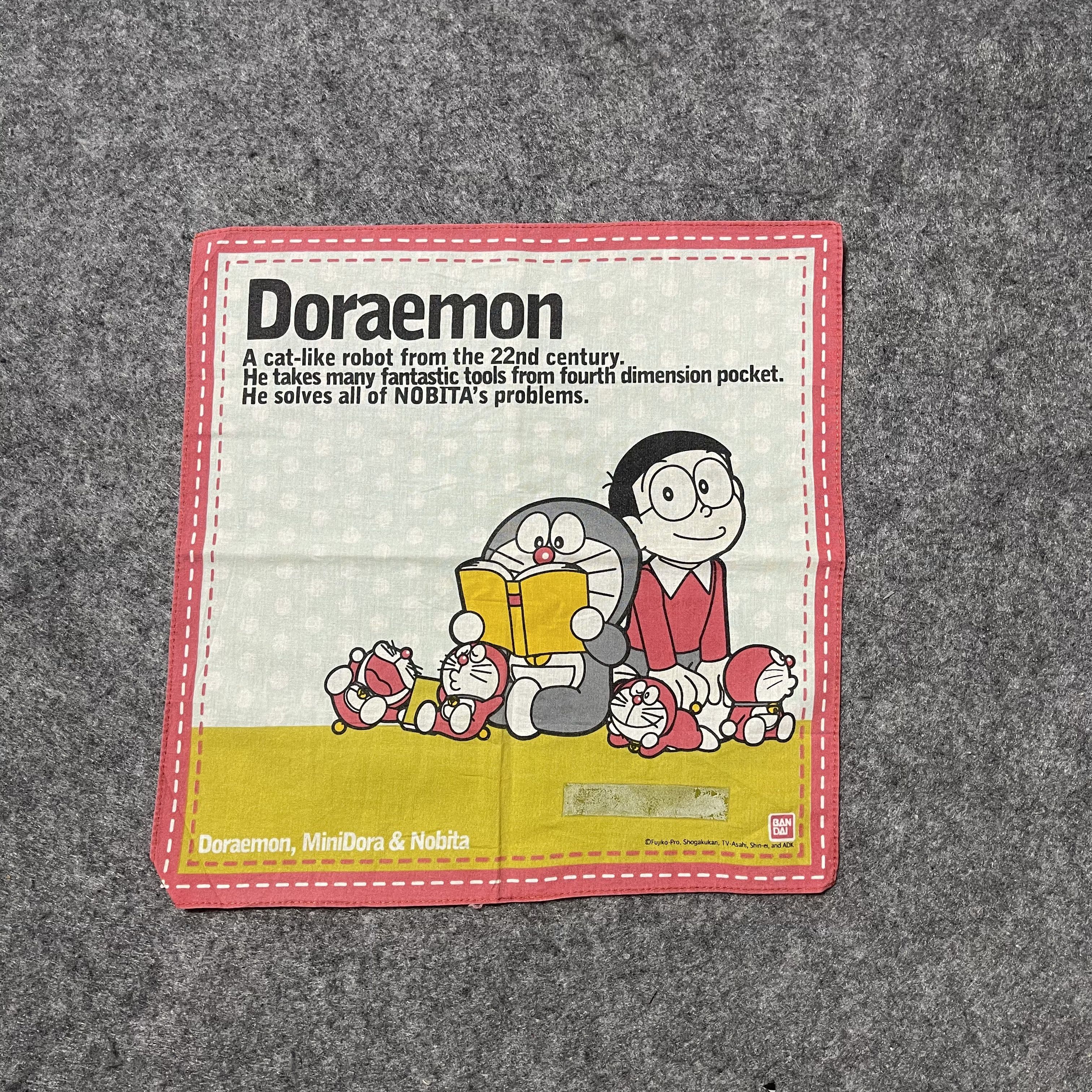 Other Doraemon Japanes Brand Handkerchief Scarf Nntendo original Size ONE SIZE - 1 Thumbnail