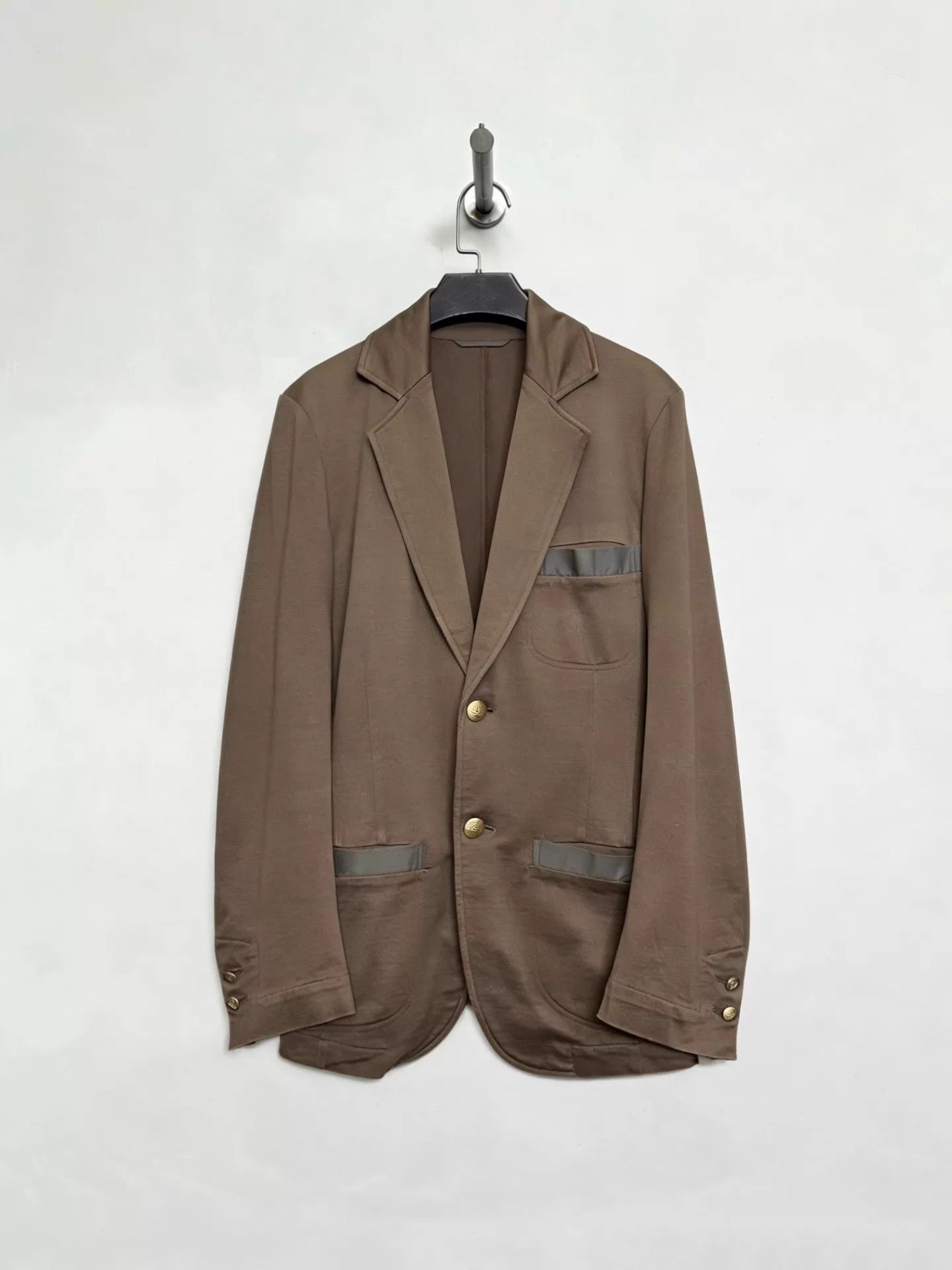 Vivienne Westwood Vivienne Westwood 2000s Man Soft Tailored Brown Jacket Size US S / EU 44-46 / 1 - 1 Thumbnail