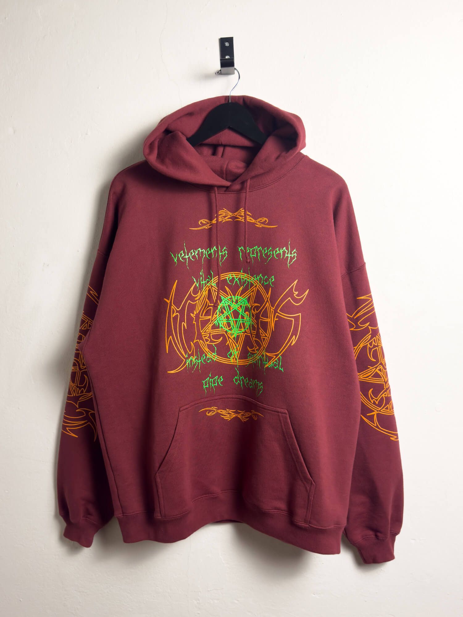 Vetements Vital Existence Hoodie