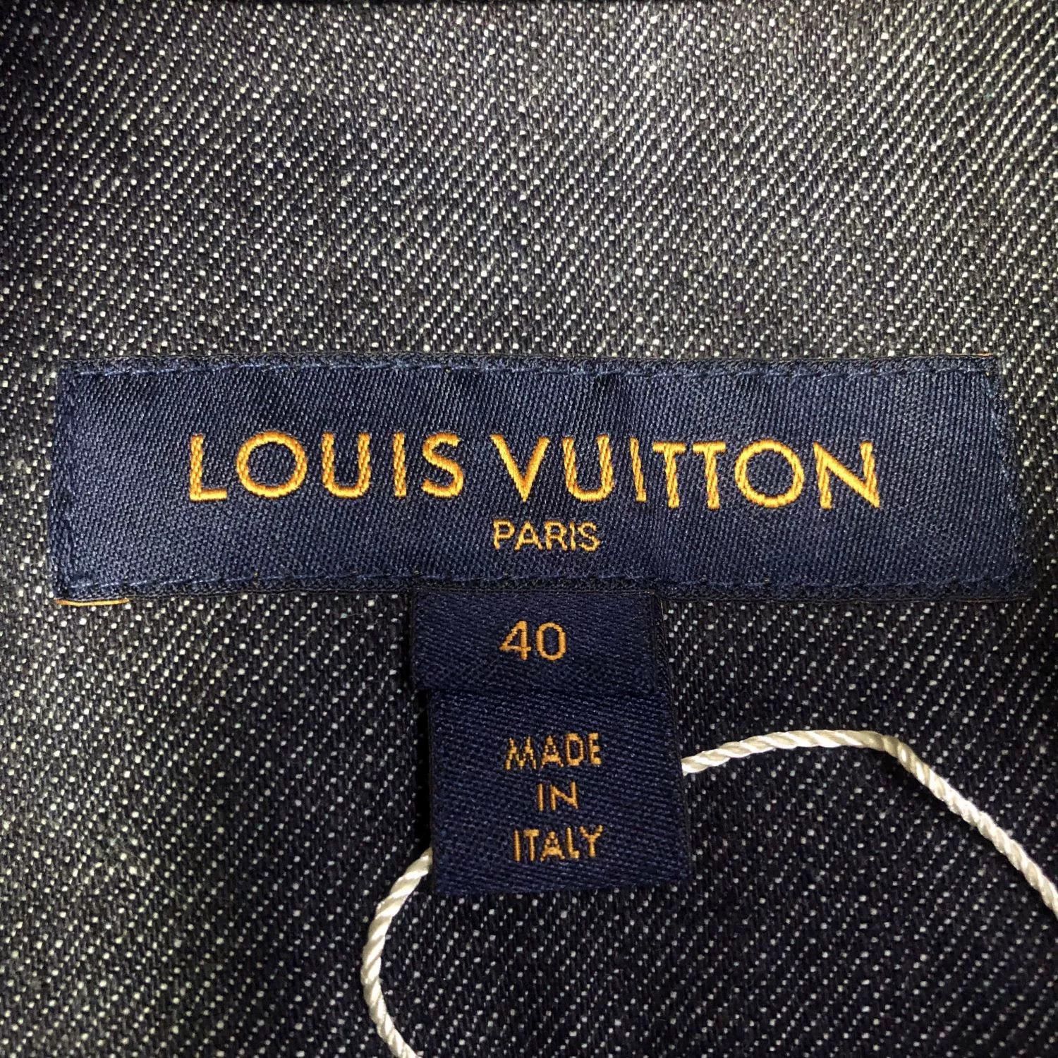 Louis Vuitton louis vuitton denim jacket with detachable fur collar Size US M / EU 48-50 / 2 - 4 Thumbnail