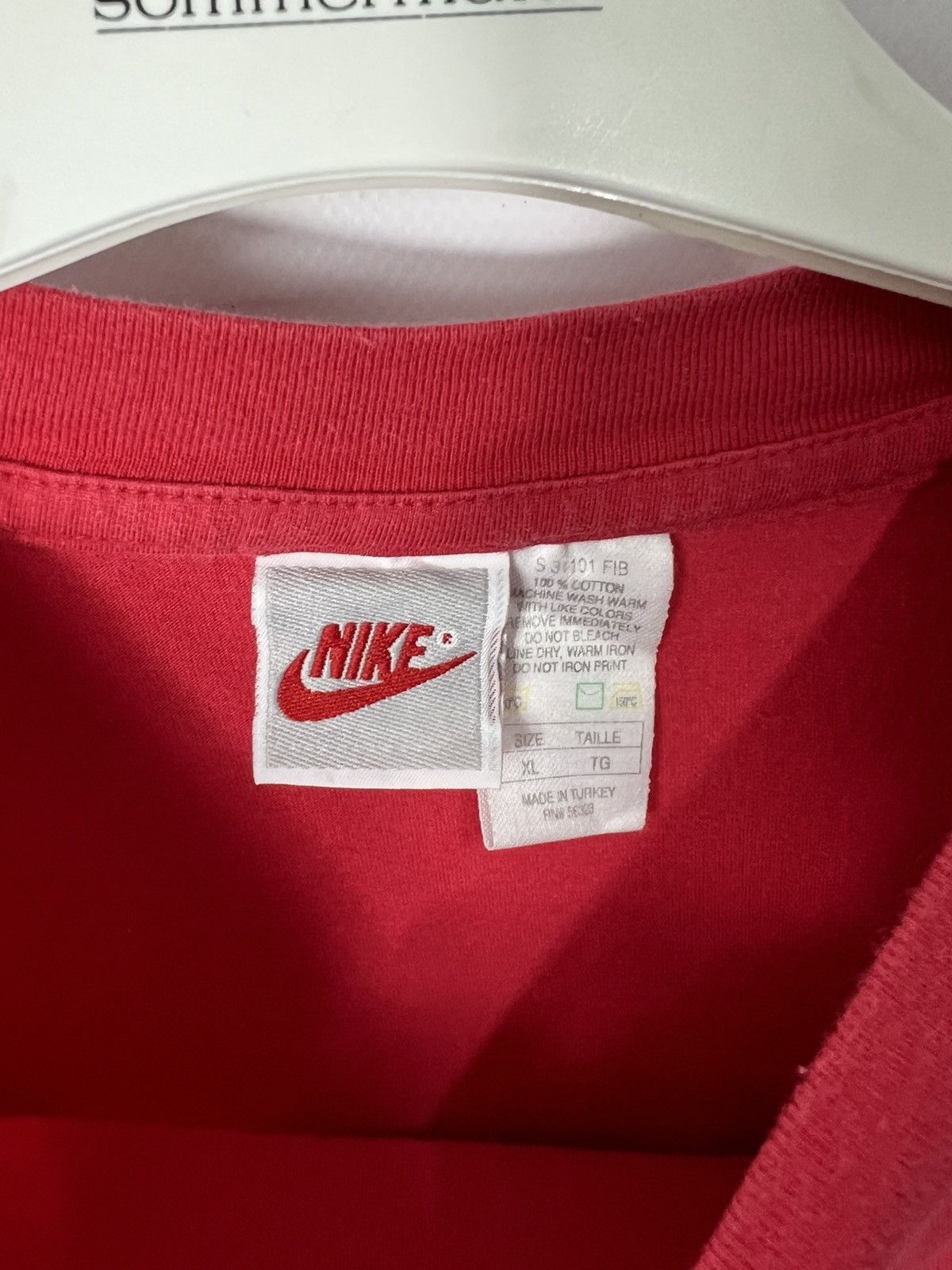 Nike Vintage streetwear Nike Air 90s Big Logo Y2k T-shirt Size US XL / EU 56 / 4 - 6 Thumbnail