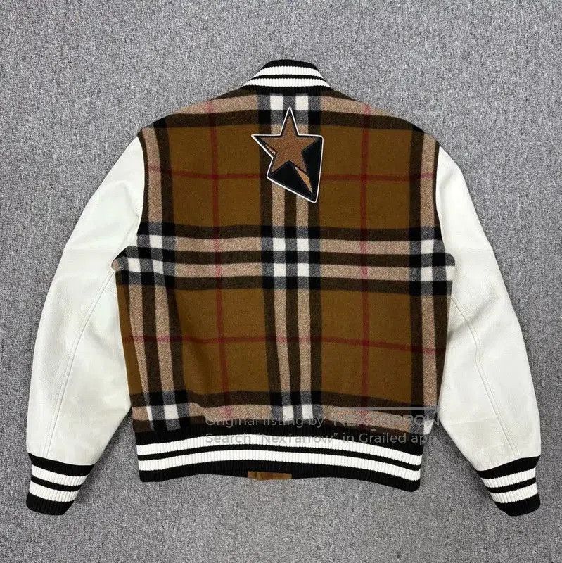 Burberry Burberry Colorblock Polyester Men's Varsity Jacket. Size US M / EU 48-50 / 2 - 2 Thumbnail
