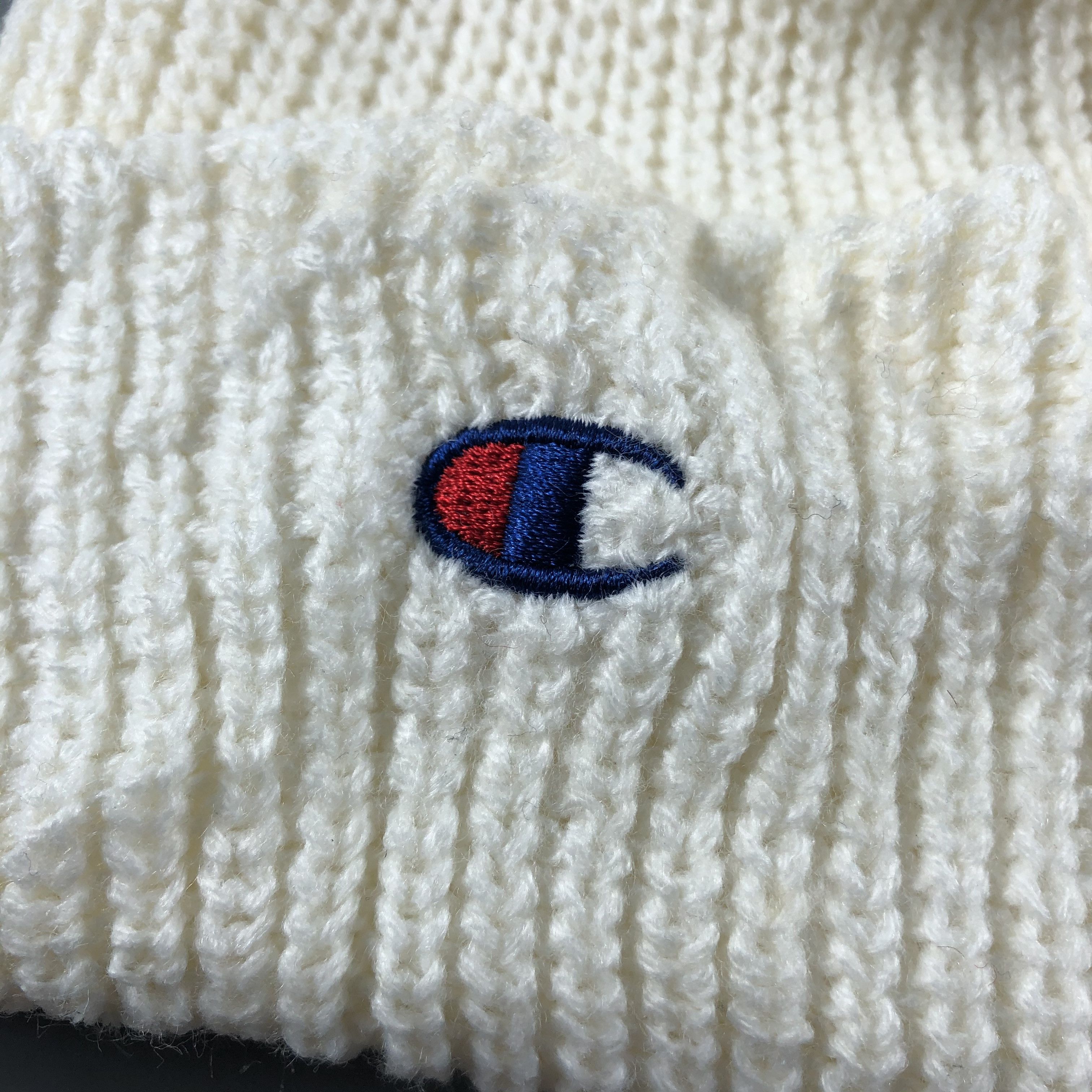 Champion × Vintage Unknown Knit Beanie Snow Hat Snow Cap -D201 Size ONE SIZE - 5 Thumbnail