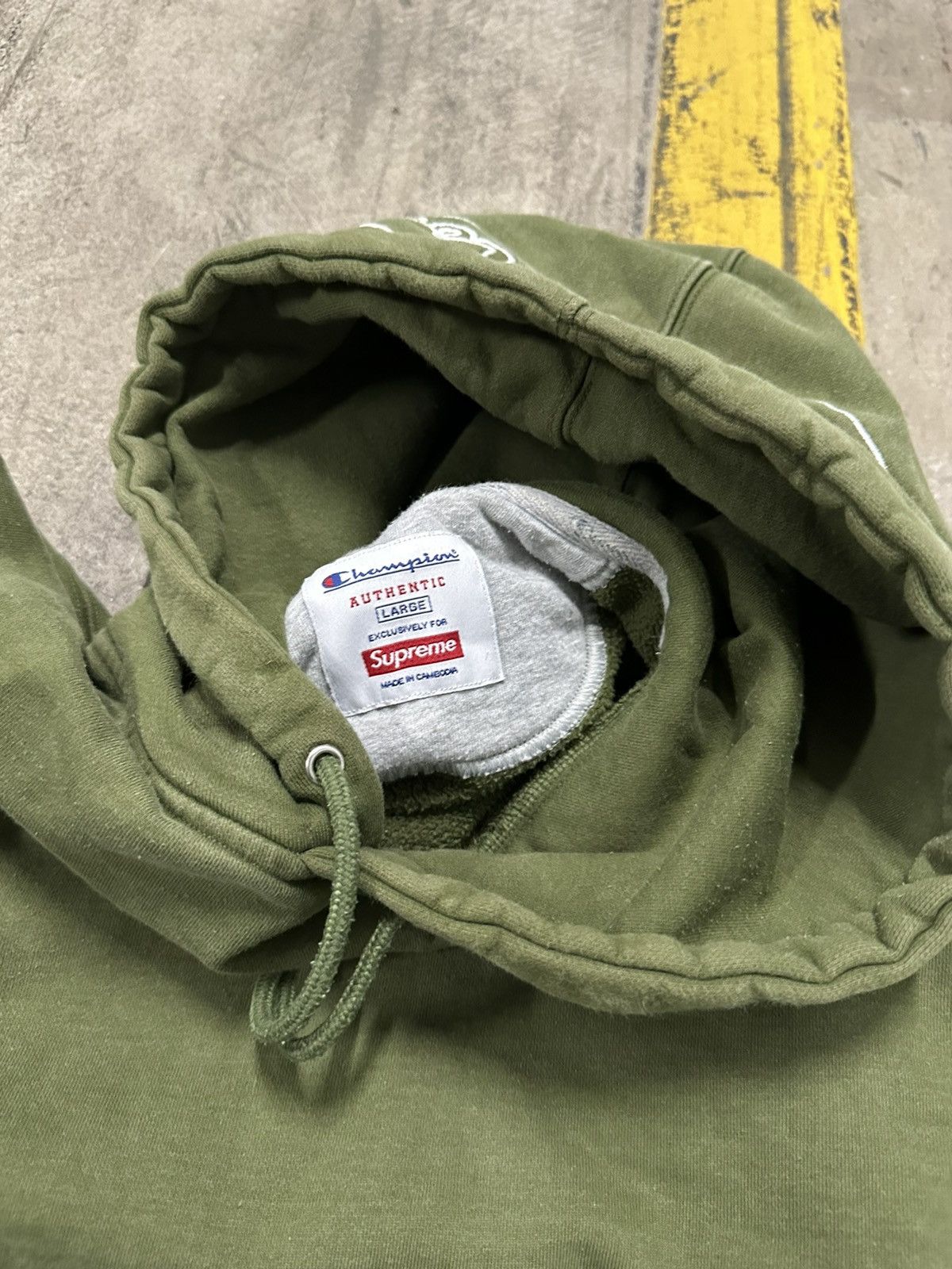 Champion Champion x supreme hoodie Size US L / EU 52-54 / 3 - 6 Thumbnail