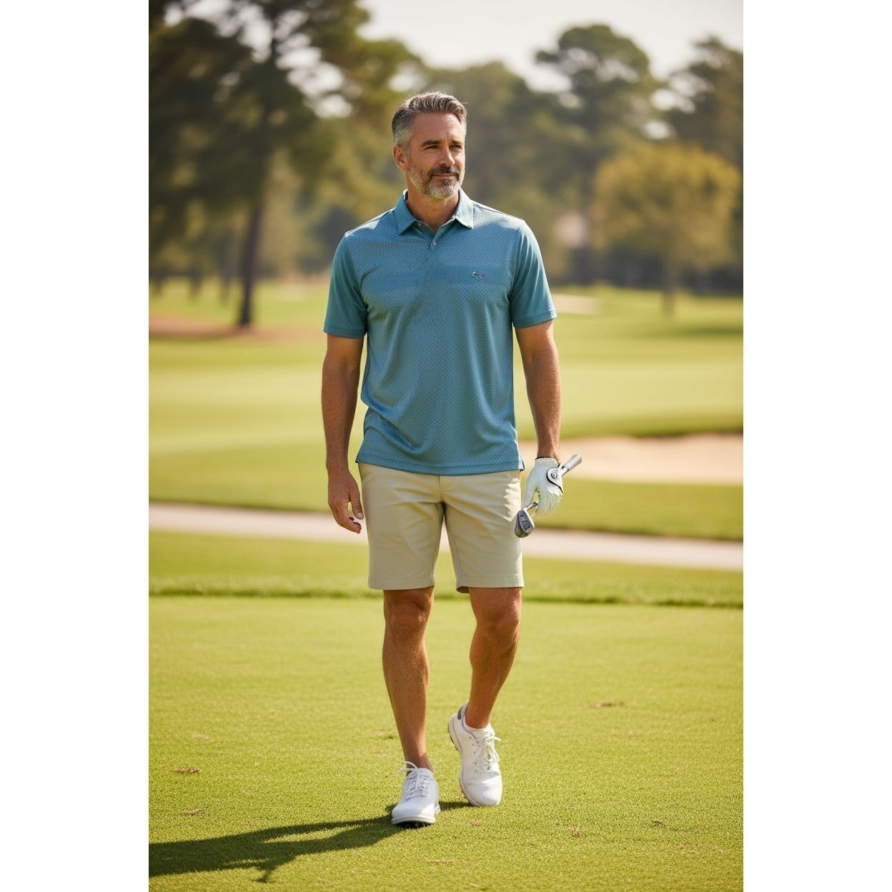 Greg Norman NWT Greg Norman Men's Play Dry Golf Polo Size M MSRP $65 Size US M / EU 48-50 / 2 - 4 Thumbnail