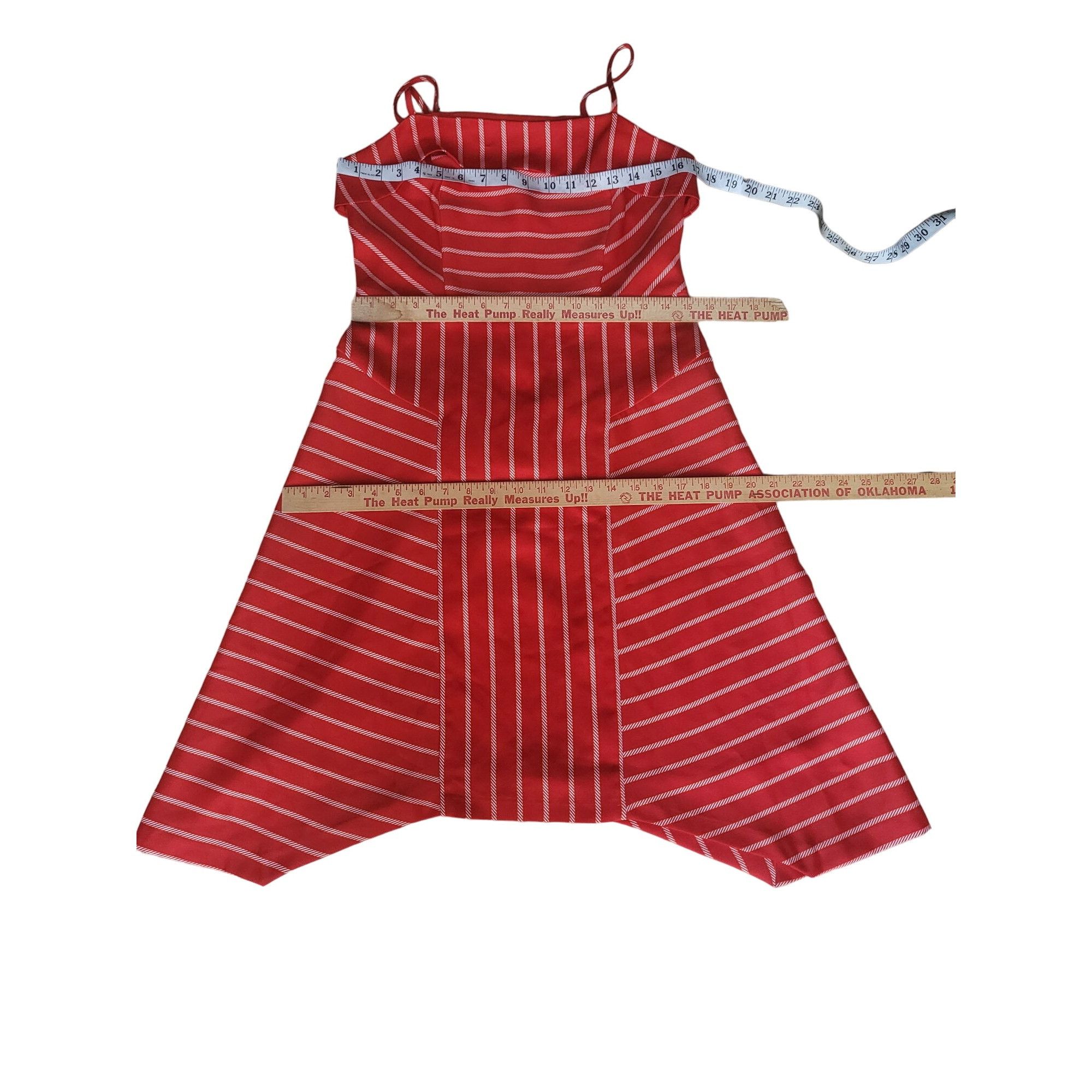 Banana Republic Banana Republic Fit And Flare Dress Women Sz 6 Strappy Strip Size M / US 6-8 / IT 42-44 - 5 Thumbnail
