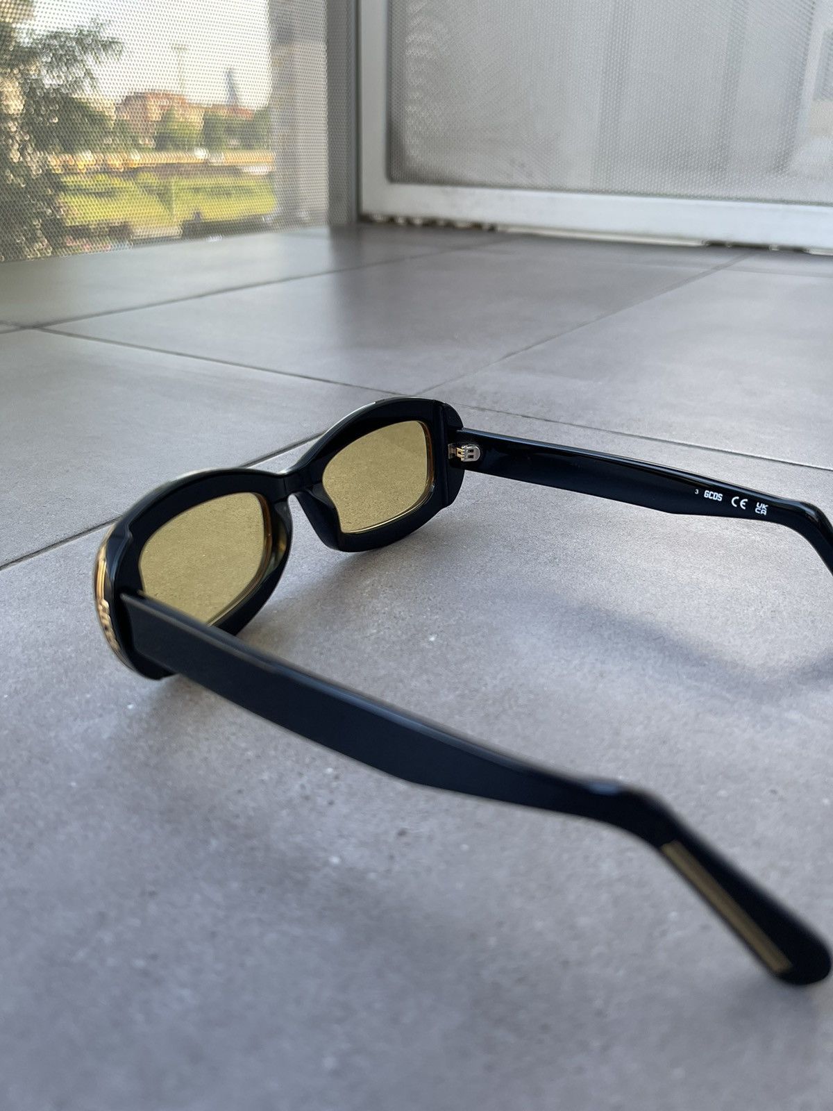 GCDS !DS! SS23 GCDS GD0027 01E Oval Black Sunglasses Size ONE SIZE - 11 Thumbnail