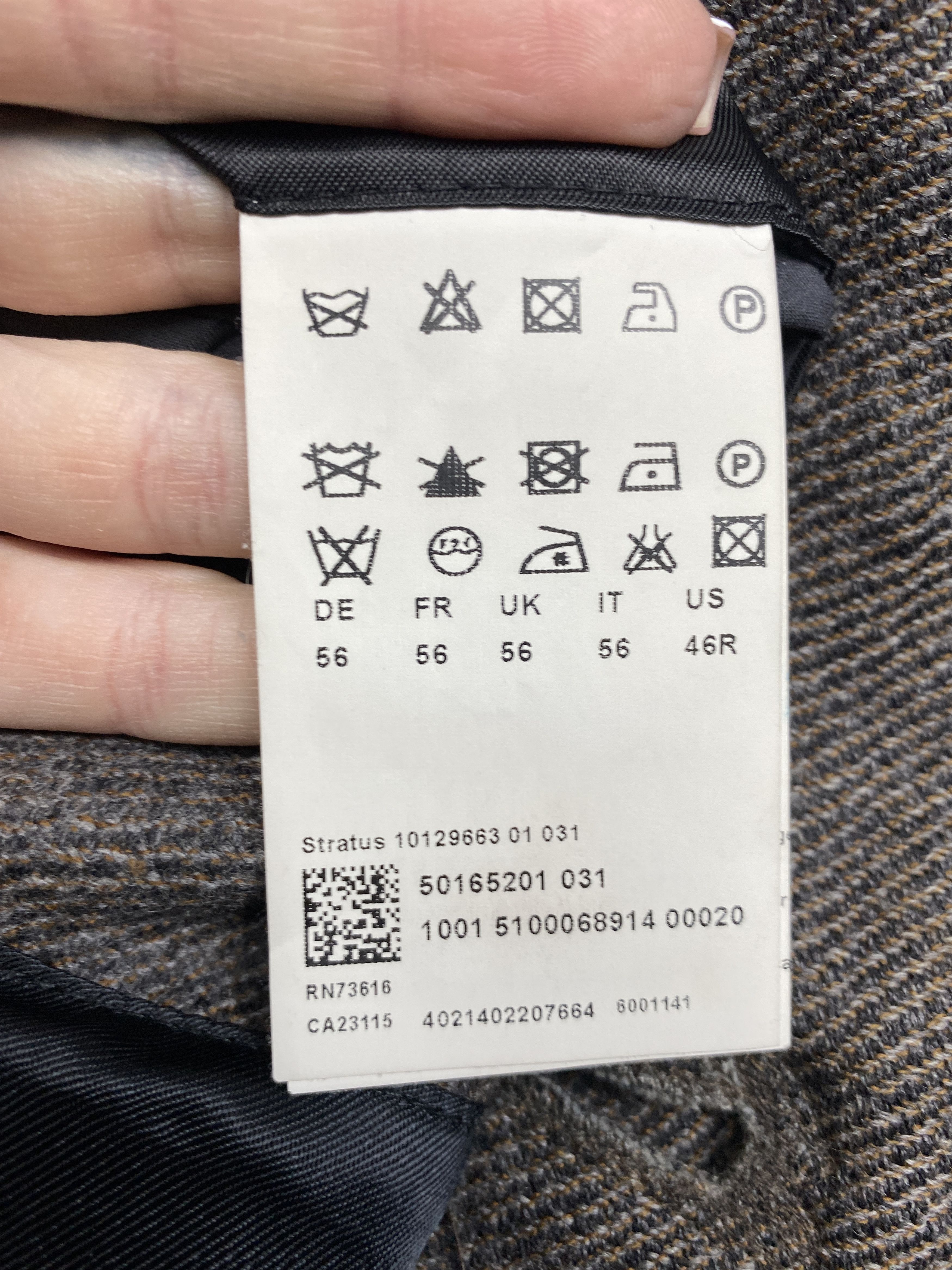 Hugo Boss Hugo Boss Vintage Mens Cashmere-Wool Coat Jacket Size US XL / EU 56 / 4 - 5 Thumbnail