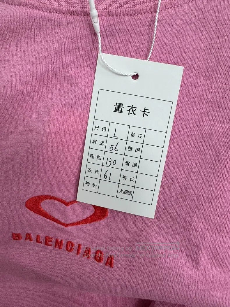 Balenciaga Balenciaga Embroidered Round Neck Short Sleeve Size S / US 4 / IT 40 - 8 Thumbnail