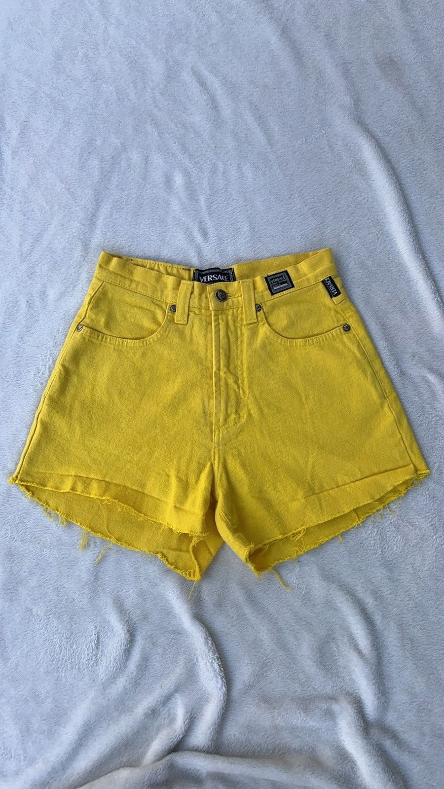 Versace denim shorts