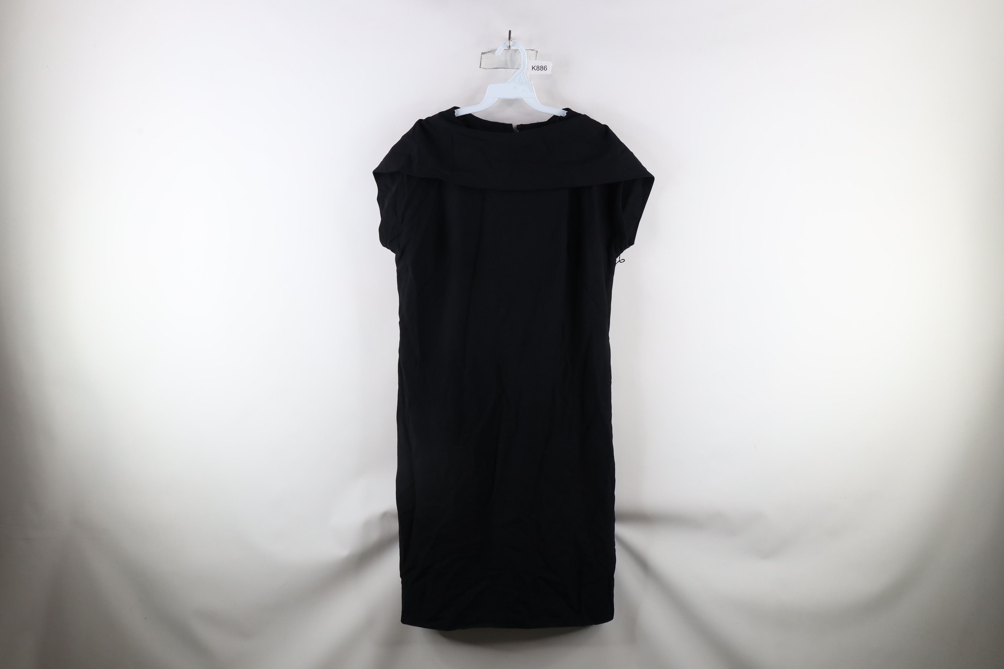 Vintage Vintage 50s Rockabilly Cocktail Sleeveless Dress Black USA Size XXL / US 16-18 / IT 52-54 - 1 Thumbnail