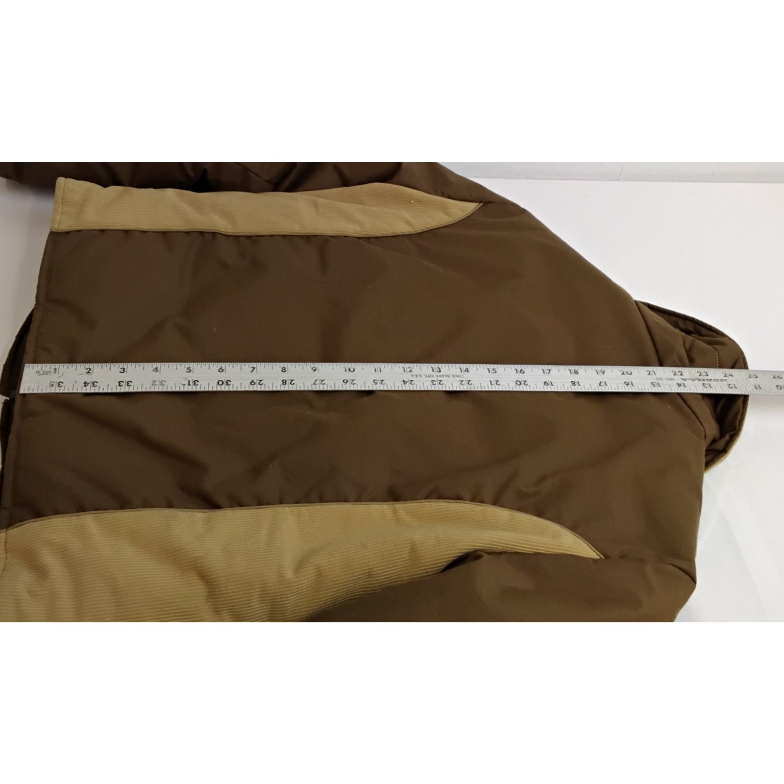 Other Comfy Down Jacket Women's S Brown Corduroy Accent 1970s USA Size S / US 4 / IT 40 - 13 Thumbnail