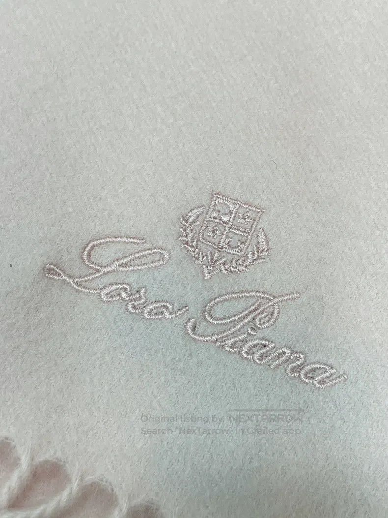 Loro Piana Loro Piana Pink cashmere fringed scarf Size ONE SIZE - 4 Thumbnail