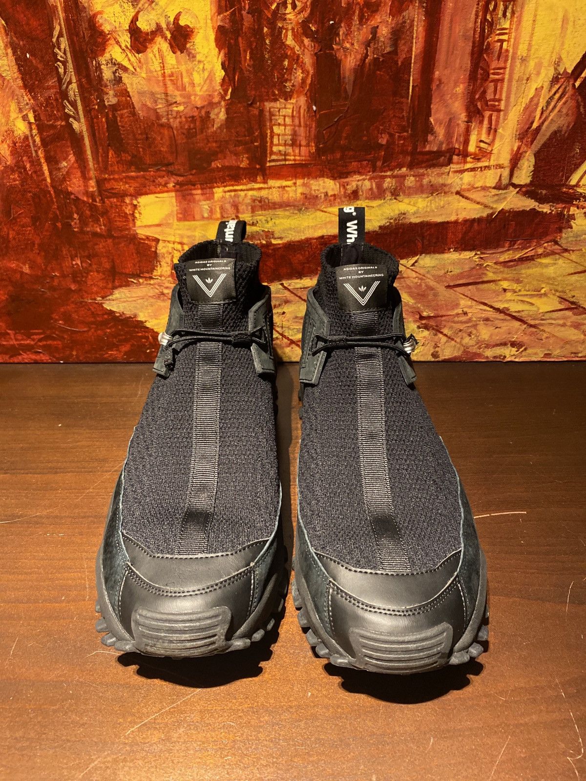 Adidas × White Mountaineering White Mountaineering x adidas Seeulater Primeknit 'Black' Size US 11.5 / EU 44-45 - 3 Thumbnail