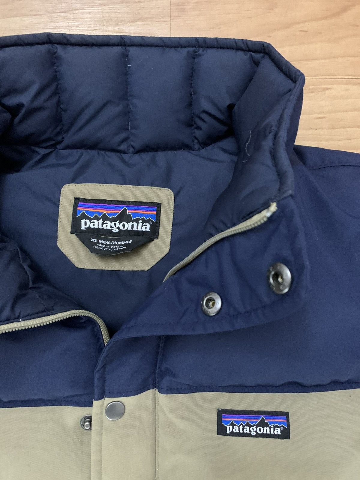Patagonia 🫒🫐Patagonia Bivy Goose Down Vest (Sz XL) Size US XL / EU 56 / 4 - 4 Thumbnail