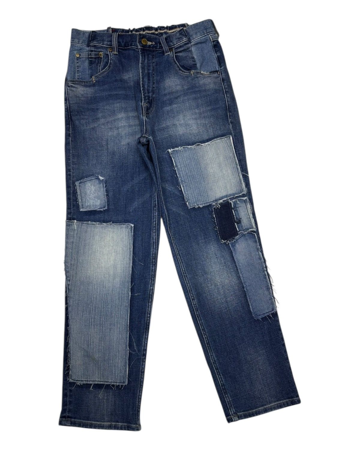 Japanese Brand × Jean × Kapital Vintage Patchwork Jean Cepo Japanese Brand Denim Size US 30 / EU 46 - 3 Thumbnail