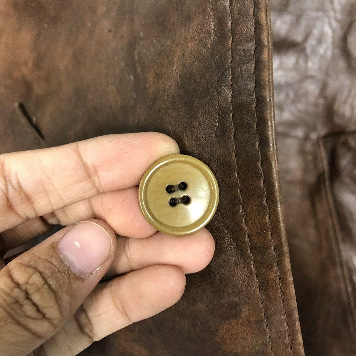 Vintage 🔥VINTAGE 70’s GENUINE LEATHER JACKET AVIATOR COLLECTION USA Size US M / EU 48-50 / 2 - 18 Thumbnail