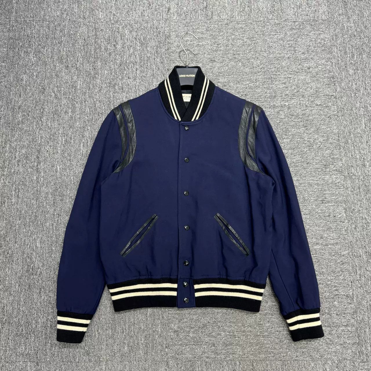 Saint Laurent Paris SLP Teddy Baseball Jacket Size US M / EU 48-50 / 2 - 1 Thumbnail