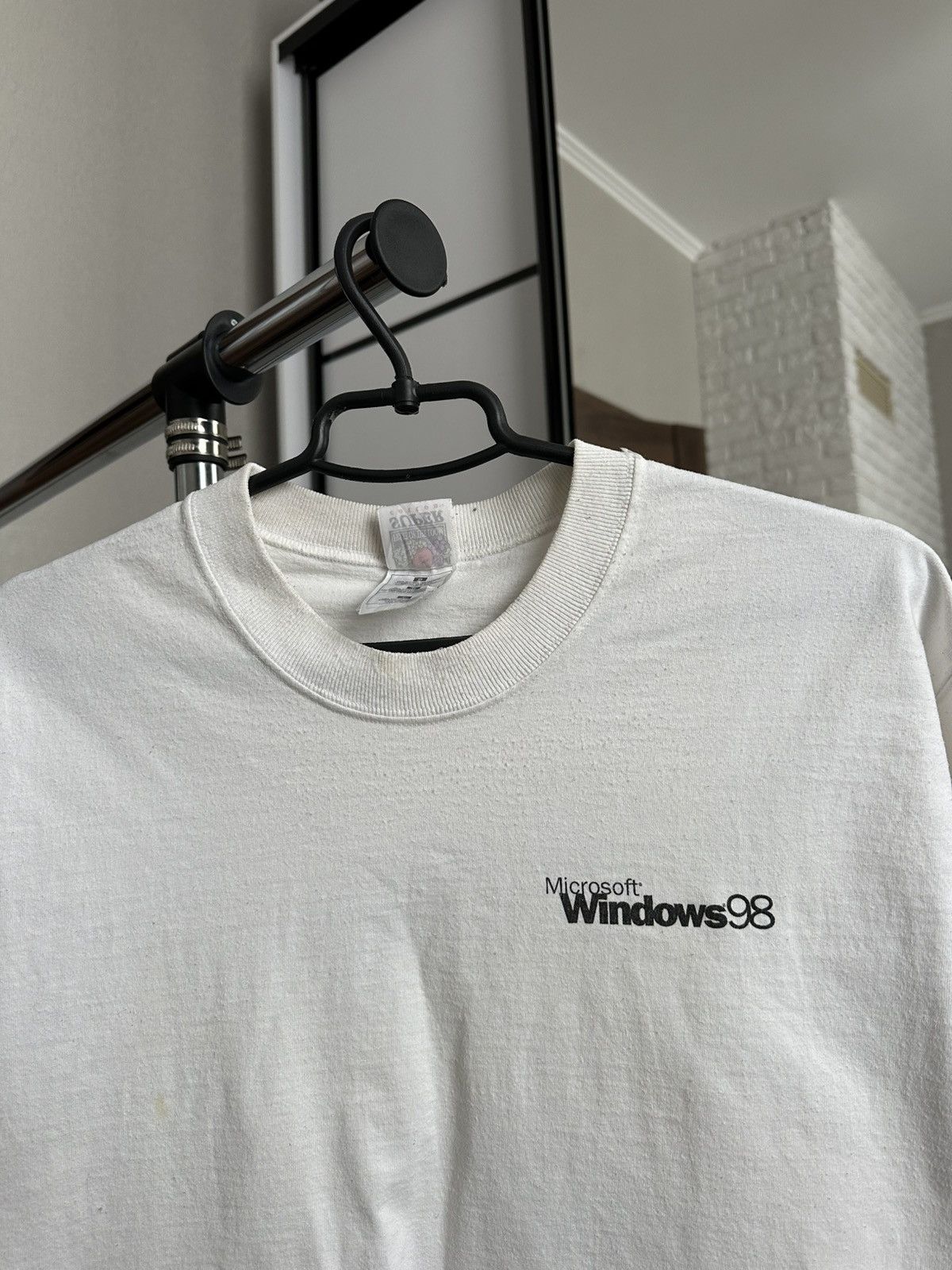 Microsoft 1998 Windows Microsoft Vintage T-Shirt Tee USA Size US L / EU 52-54 / 3 - 7 Thumbnail