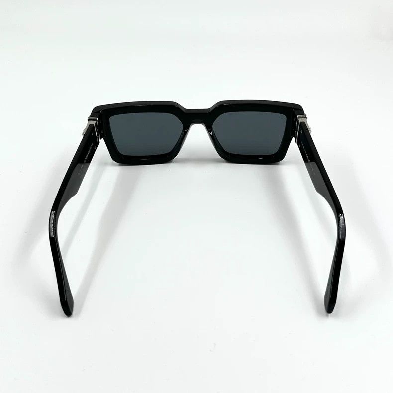 Louis Vuitton Louis Vuitton Millionaire Black Sunglasses Size ONE SIZE - 4 Thumbnail