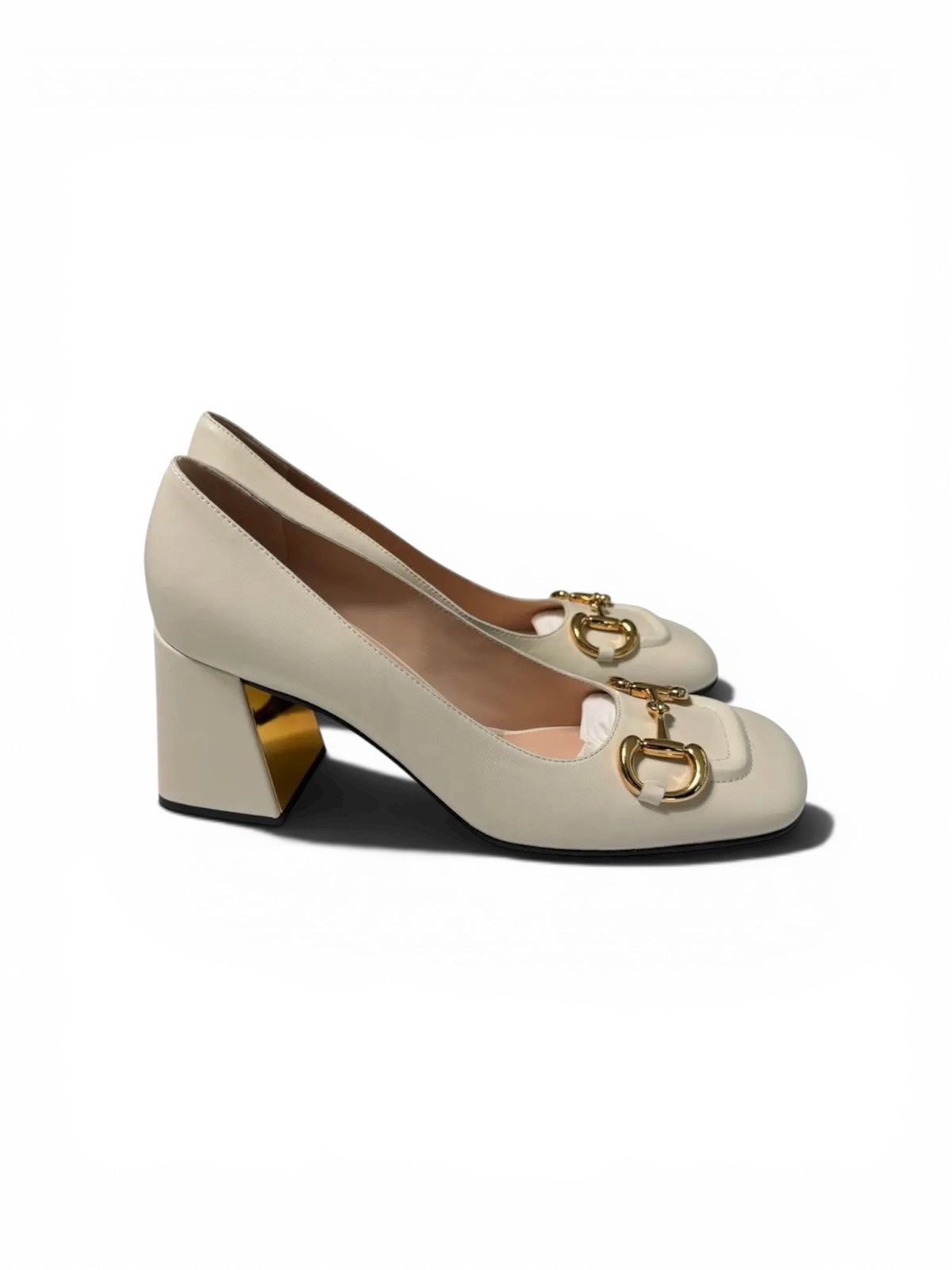 Gucci Gucci Horsebit lesther heels Size US 11 / IT 41 - 3 Thumbnail