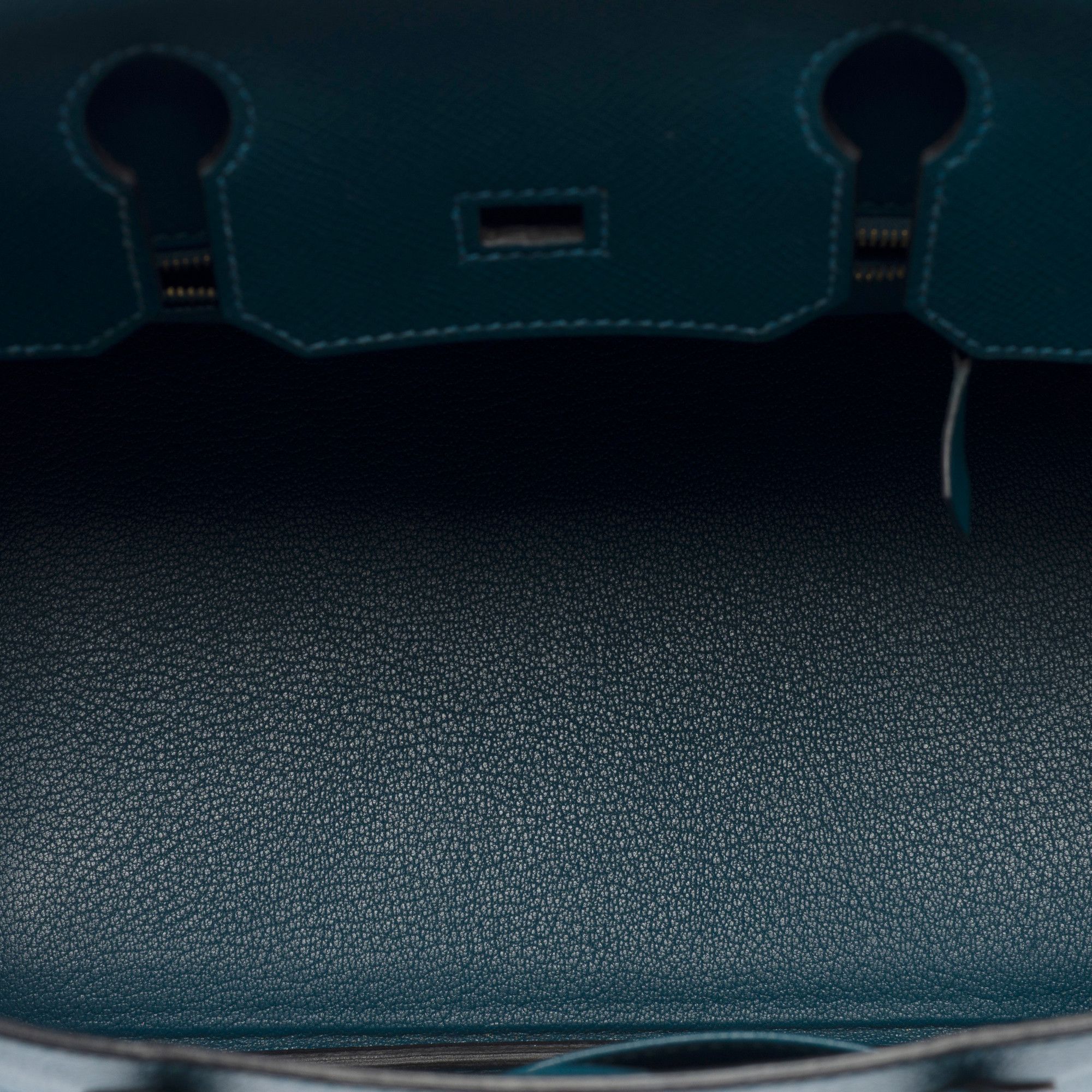 Hermes Hermes Birkin 30 in Blue Leather Size ONE SIZE - 8 Thumbnail