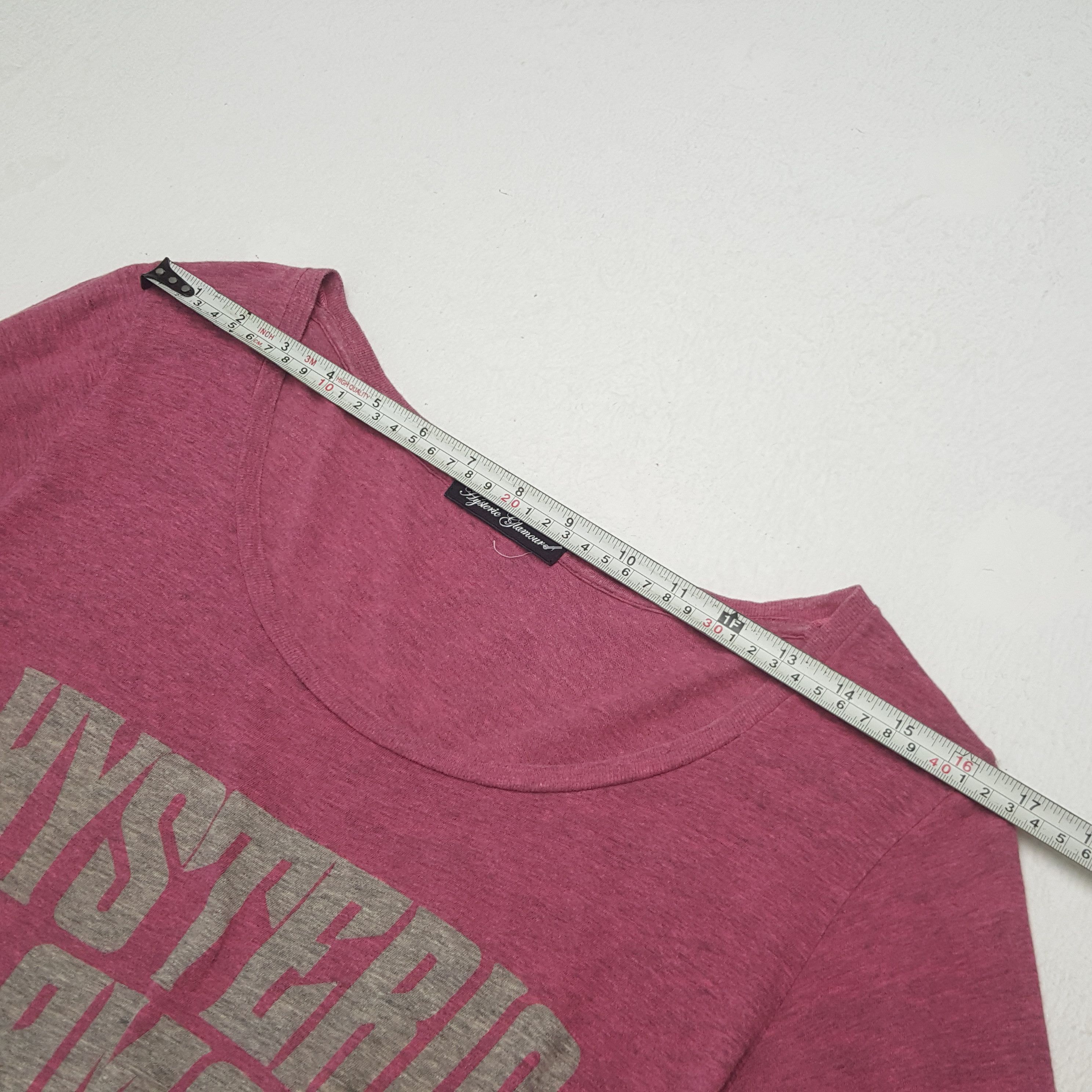 Hysteric Glamour × Japanese Brand × Vintage Vintage Hysteric Glamour Japanese Brand Tshirt Size US S / EU 44-46 / 1 - 5 Thumbnail