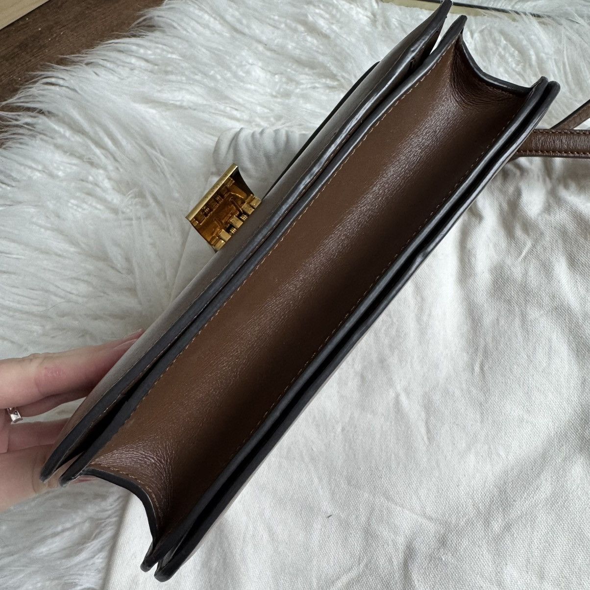 Celine Authentic Celine Classic Box Leather Bag Size ONE SIZE - 3 Thumbnail