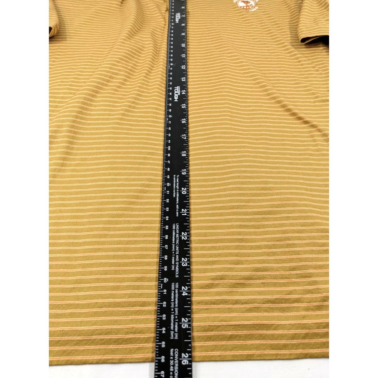Vintage VINTAGE Pebble Beach Collection Polo Shirt Mens Large Short Sleeve Striped Made Italy Size US L / EU 52-54 / 3 - 6 Thumbnail