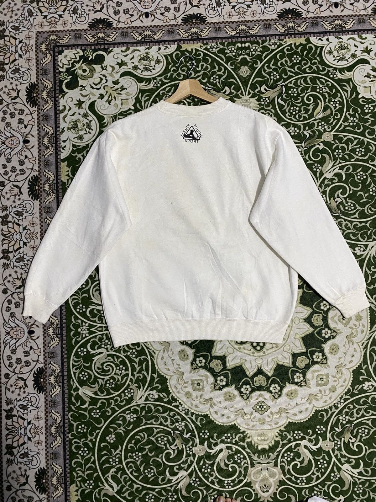 Vintage Vintage Plenty Tough Sport Usa Sweatshirt Pullover Biglogo Size US L / EU 52-54 / 3 - 2 Thumbnail