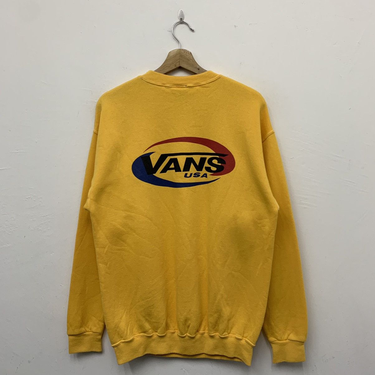 Vans Vintage Vans Usa Crewneck Sweatshirt Size US M / EU 48-50 / 2 - 1 Thumbnail