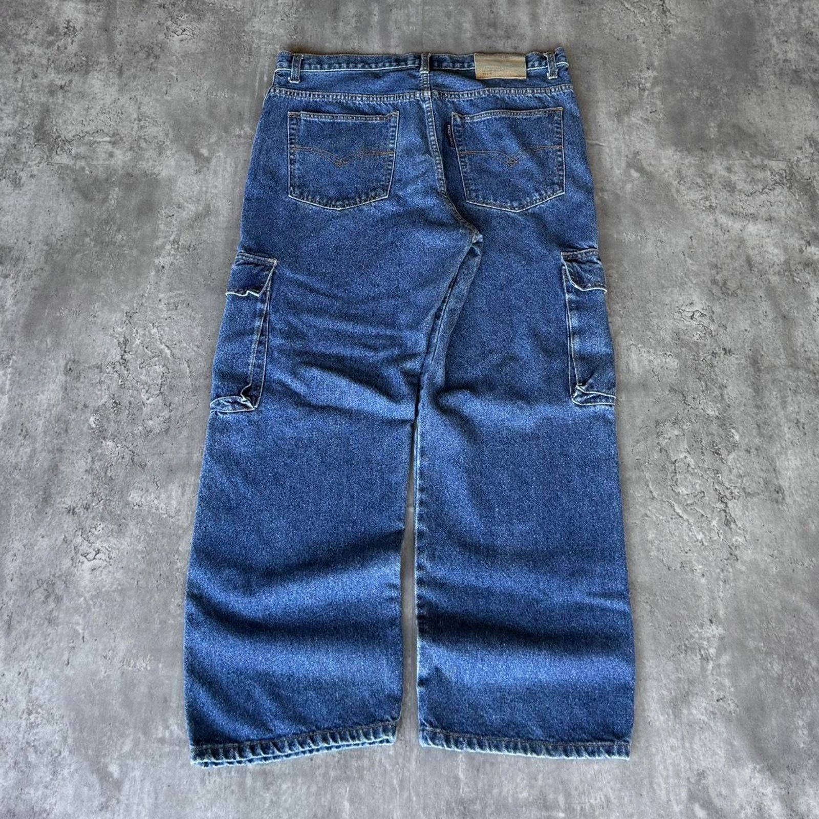 JNCO × Japanese Brand × Vintage Vintage Y2K JNCO Style Baggy Cargo Skater Grunge Opium Jeans Size US 36 / EU 52 - 1 Thumbnail