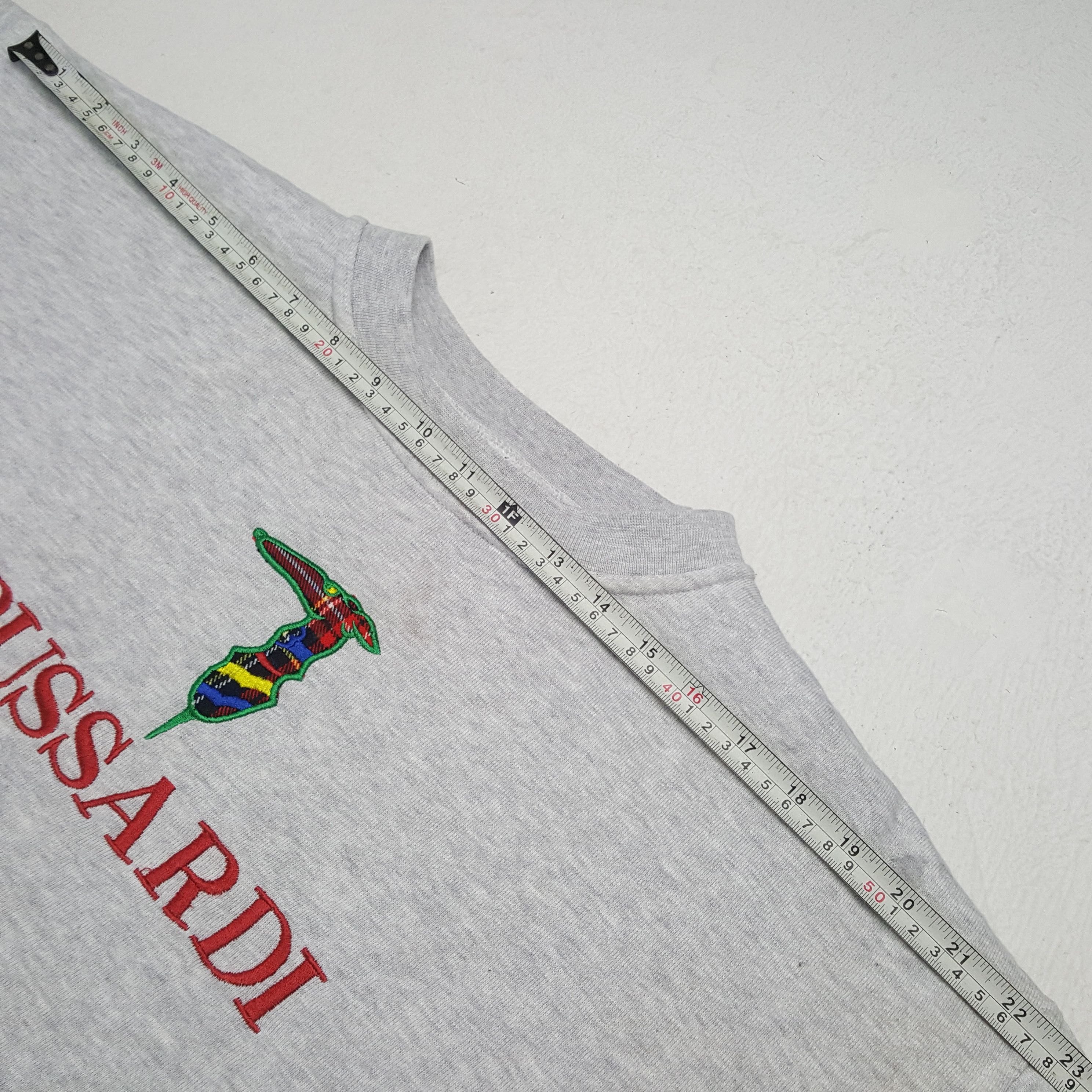 Trussardi × Vintage Vintage TRUSSARDI Italian Fashion Brand Sweatshirt C292N11 Size US L / EU 52-54 / 3 - 5 Thumbnail