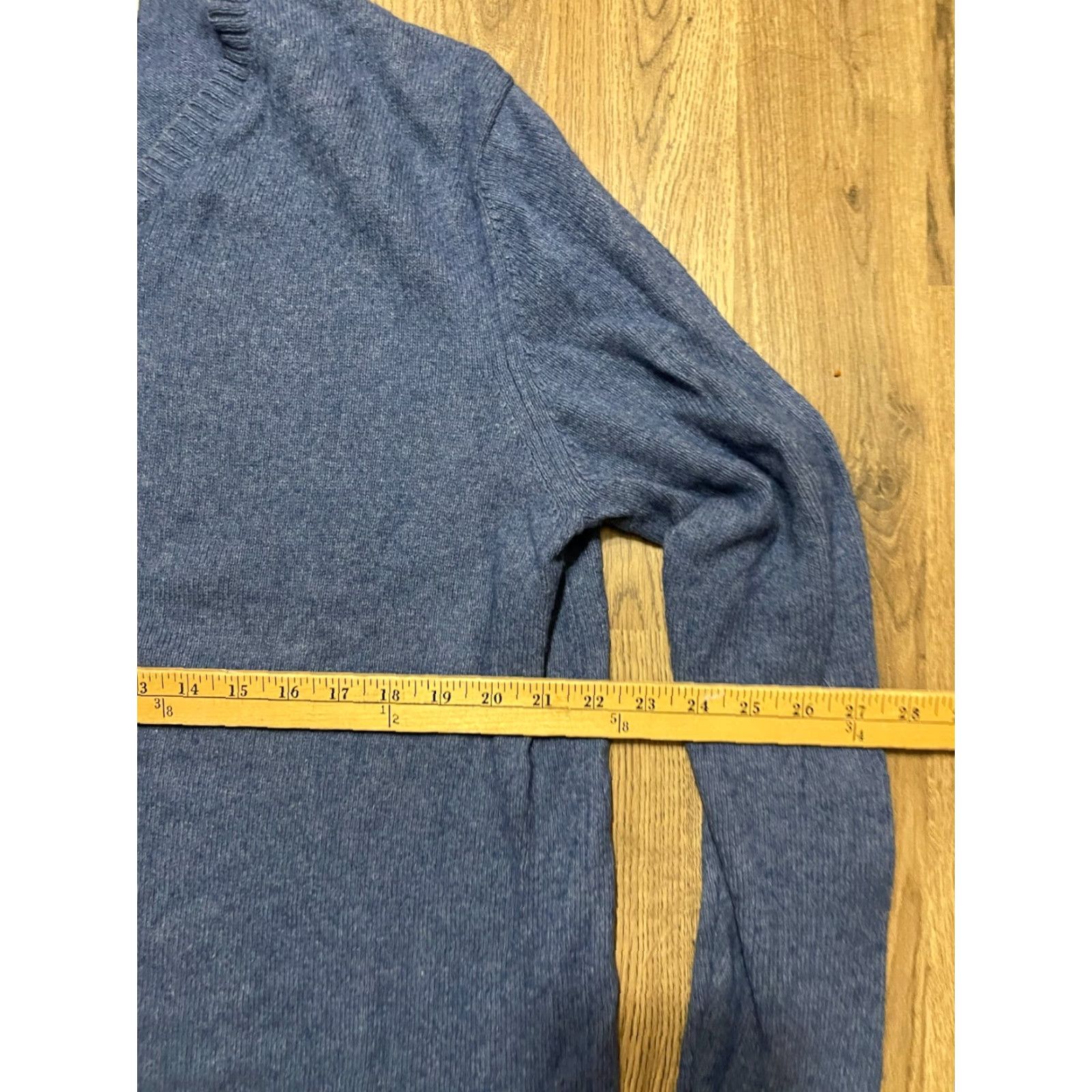 Banana Republic Banana Republic Sweater, Women's XL, Blue, Pullover, Long Sleeve, Luxury Blend, Regular Fit, Casual, Fall, Spring, Summer, Women Size XL / US 12-14 / IT 48-50 - 7 Thumbnail