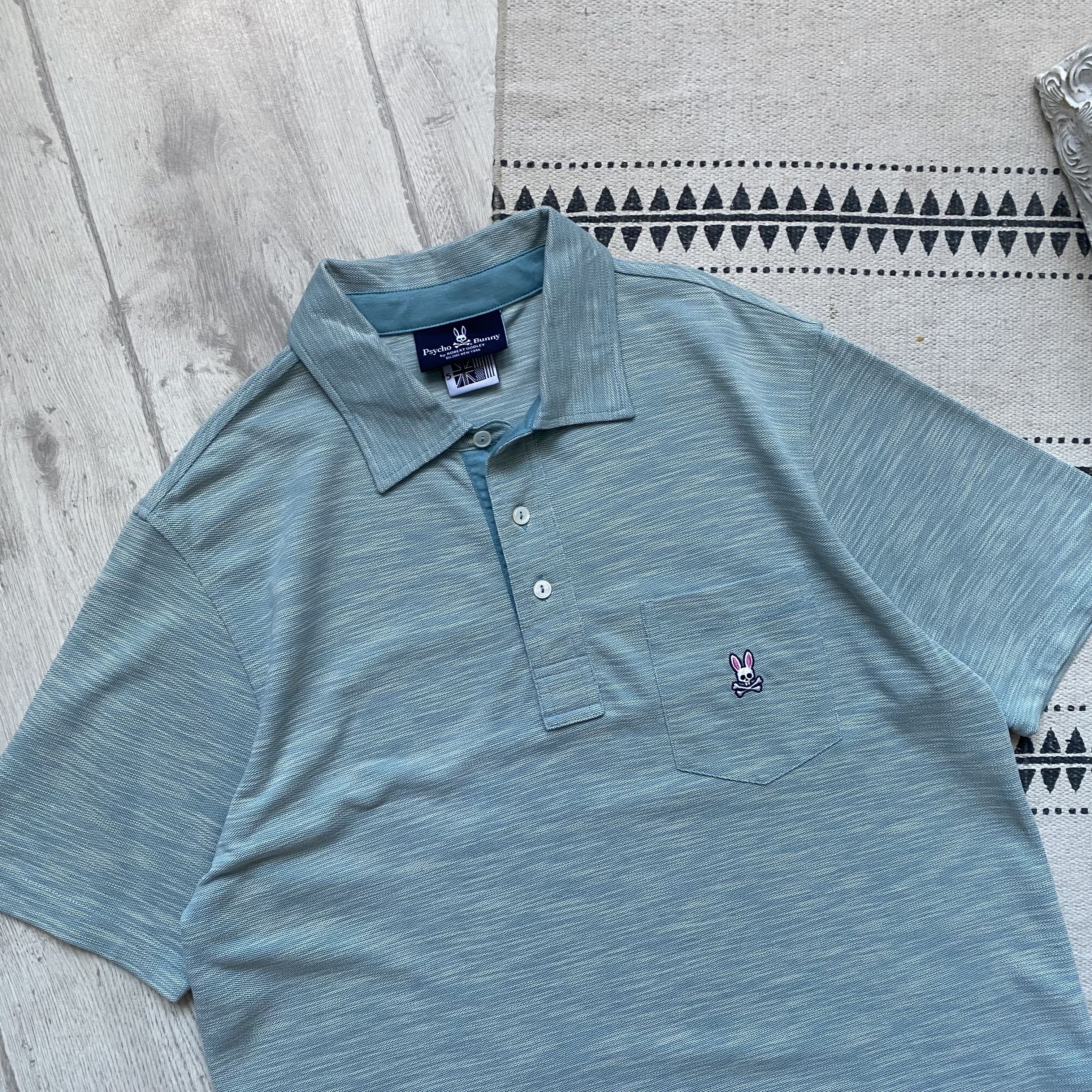 Psycho Bunny 🐰Luxury Psyho Bunny polo shirt t-shirt Ralph Lauren style Size US L / EU 52-54 / 3 - 2 Thumbnail
