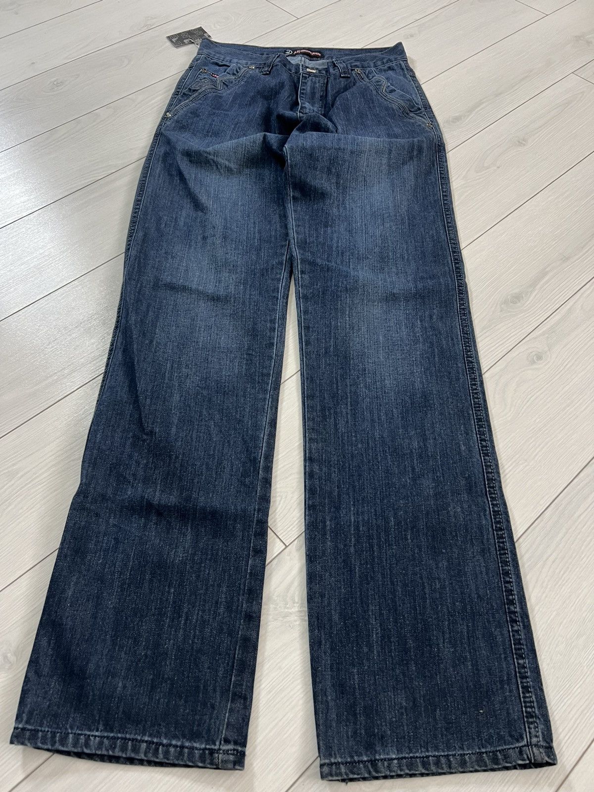 Hysteric Glamour VTG FLARED JUNYA WATANABE KMRII VIBE! CRAZY RARE JEANS Y2K Size US 30 / EU 46 - 6 Thumbnail