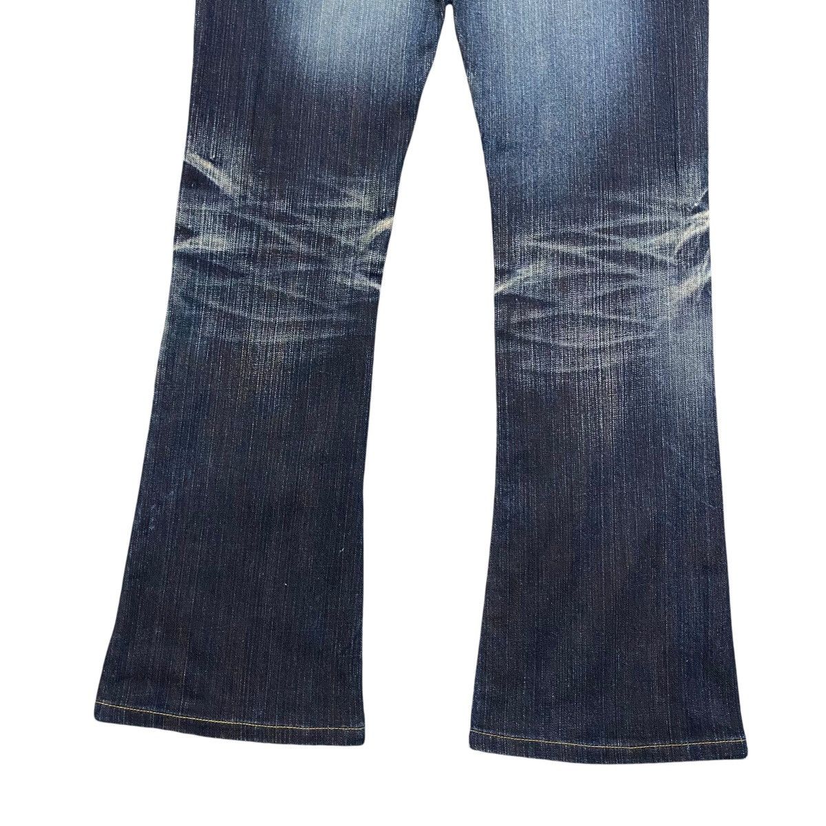 Tornado Mart Vintage Tornado Mart Denim Flare Jeans Whisker Size US 31 - 16 Thumbnail