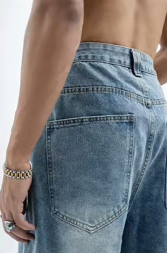 Japanese Brand × Jean Trendy men's casual straight jean Size US 28 / EU 44 - 6 Thumbnail