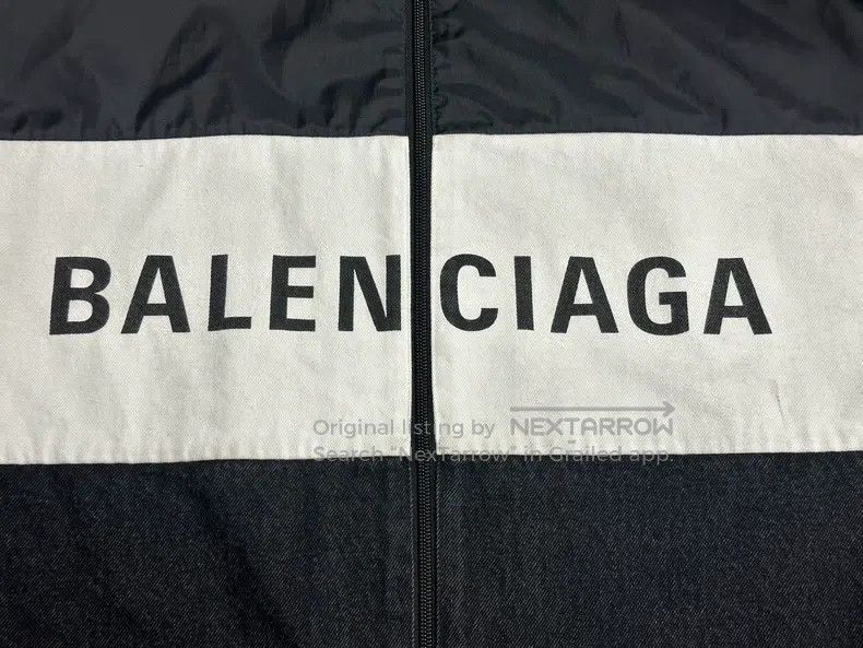Balenciaga Balenciaga Alphabet Printed Collar Zip Long Sleeve Jacket Size XS / US 0-2 / IT 36-38 - 3 Thumbnail