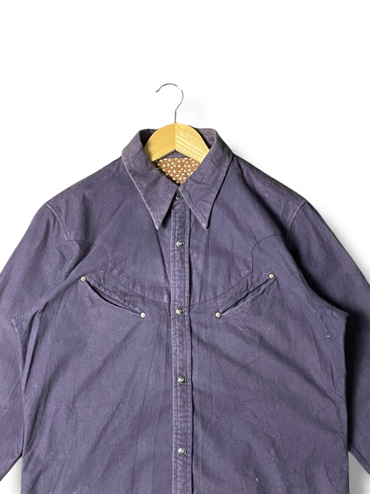 Japanese Brand × Vintage Japanese Brand Homme Button Up Shirt (50) Size US XXS / EU 40 - 2 Thumbnail